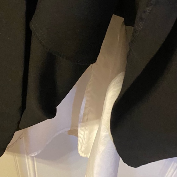 Calvin Klein Black&White Dress, Size 14, Sleeveless, Zipper n Back - Picture 4 of 8